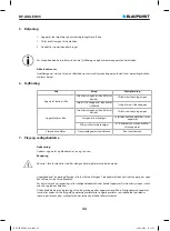 Предварительный просмотр 44 страницы Blaupunkt BP-GIKLED05 User Manual