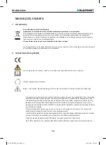 Preview for 16 page of Blaupunkt BP-GIKLED06 User Manual