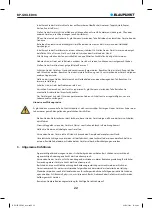 Preview for 22 page of Blaupunkt BP-GIKLED06 User Manual