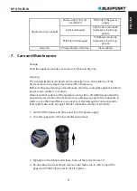 Preview for 7 page of Blaupunkt BP-GIKLED08 User Manual