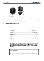 Preview for 8 page of Blaupunkt BP-GIKLED08 User Manual