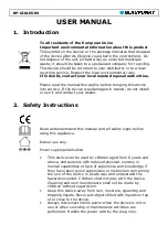 Предварительный просмотр 1 страницы Blaupunkt BP-GIKLED09 User Manual