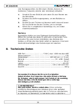 Предварительный просмотр 35 страницы Blaupunkt BP-GIKLED09 User Manual
