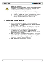 Preview for 59 page of Blaupunkt BP-GIKLED09 User Manual