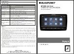 Blaupunkt BP RSE AD 10.6 Manual preview