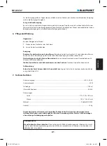 Preview for 21 page of Blaupunkt BP-USC07 User Manual