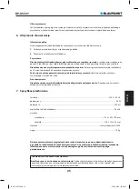 Preview for 25 page of Blaupunkt BP-USC07 User Manual