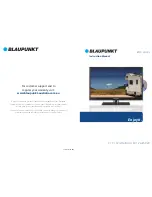 Blaupunkt BP2212MHDV Instruction Manual preview