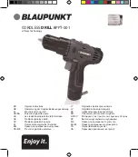 Blaupunkt BPPT-001 Original Instructions Manual preview