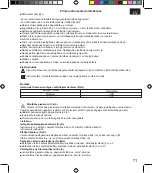 Preview for 73 page of Blaupunkt BPPT-003 Original Instructions Manual