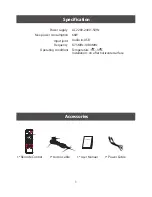 Preview for 3 page of Blaupunkt BPT6021BT Instruction Manual