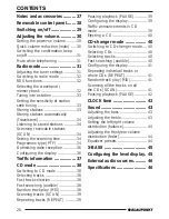 Preview for 4 page of Blaupunkt Bristol CD35 Operating Instructions Manual