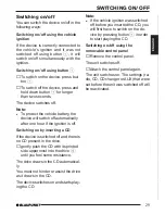 Preview for 7 page of Blaupunkt Bristol CD35 Operating Instructions Manual