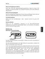 Preview for 14 page of Blaupunkt BT 10e Instruction Manual