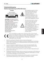 Preview for 4 page of Blaupunkt BT 55 BL Instruction Manual