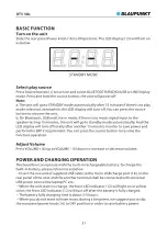 Предварительный просмотр 31 страницы Blaupunkt BT 55 BL Instruction Manual