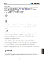 Preview for 95 page of Blaupunkt BT03 Owner'S Manual