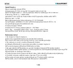 Предварительный просмотр 142 страницы Blaupunkt BT05 Owner'S Manual