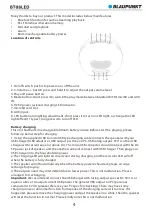 Preview for 6 page of Blaupunkt BT08LED Owner'S Manual