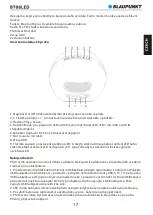 Preview for 19 page of Blaupunkt BT08LED Owner'S Manual