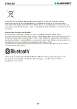 Preview for 32 page of Blaupunkt BT08LED Owner'S Manual