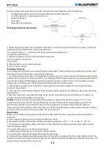 Preview for 40 page of Blaupunkt BT11ALU Owner'S Manual