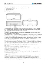 Preview for 10 page of Blaupunkt BT14OUTDOOR Owner'S Manual