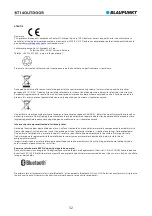 Preview for 34 page of Blaupunkt BT14OUTDOOR Owner'S Manual