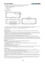 Preview for 50 page of Blaupunkt BT14OUTDOOR Owner'S Manual