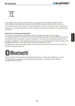 Preview for 37 page of Blaupunkt BT16CLOCK Owner'S Manual