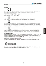 Preview for 25 page of Blaupunkt BT40BB Owner'S Manual