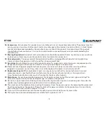 Preview for 6 page of Blaupunkt BT5BK Owner'S Manual