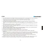 Preview for 27 page of Blaupunkt BT5BK Owner'S Manual