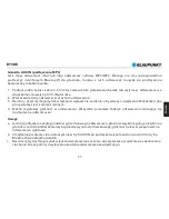 Preview for 39 page of Blaupunkt BT5BK Owner'S Manual