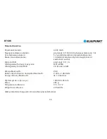 Preview for 40 page of Blaupunkt BT5BK Owner'S Manual