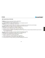 Preview for 41 page of Blaupunkt BT5BK Owner'S Manual