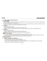 Preview for 54 page of Blaupunkt BT5BK Owner'S Manual