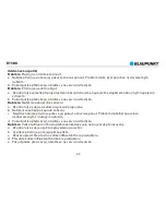 Preview for 62 page of Blaupunkt BT5BK Owner'S Manual