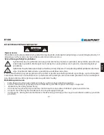 Preview for 63 page of Blaupunkt BT5BK Owner'S Manual