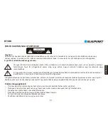 Preview for 83 page of Blaupunkt BT5BK Owner'S Manual