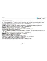 Preview for 100 page of Blaupunkt BT5BK Owner'S Manual