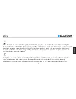 Preview for 15 page of Blaupunkt BTS10 Owner'S Manual