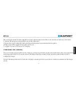 Preview for 21 page of Blaupunkt BTS10 Owner'S Manual