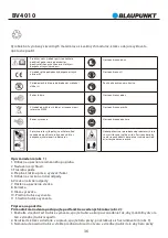 Preview for 38 page of Blaupunkt BV4010 Owner'S Manual