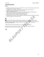 Preview for 37 page of Blaupunkt BWR-400 User Manual