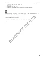 Предварительный просмотр 63 страницы Blaupunkt BWR-400 User Manual