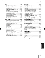 Preview for 221 page of Blaupunkt Calais MP48 Operating And Installation Instructions