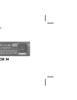 Blaupunkt CANBERRA CM 84 Operating Instructions Manual preview