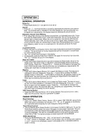 Preview for 5 page of Blaupunkt Cancun CR63 User Manual