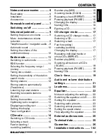 Preview for 4 page of Blaupunkt Casablanca CD51 Operating Instructions Manual